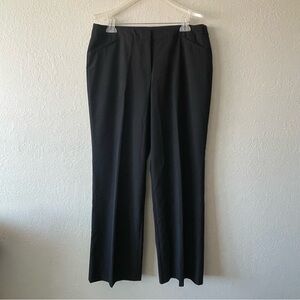 Nicole Miller, Women’s Black  Pocket Straight Leg Pants, Plus Size 16